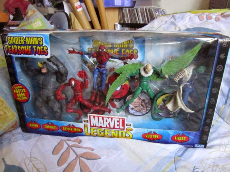 Marvel Legends Spiderman Carnage, Lizard Figure Carnage Venom