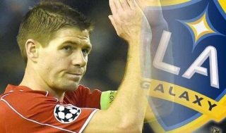 Steven Gerrard David Beckham LA Galaxy MLS Soccer Football Liverpool Futera FWFOnline card game England BPL