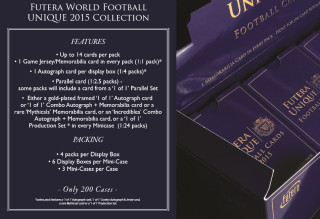 Futera Unique 2015 Football Soccer series 4 FWFOnline FWF cards Lionel Messi Cristiano Ronaldo Juan Mata Arjen Robben Luis Suarez collection
