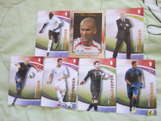 Futera cards Euro 2016 FWF Football Soccer Finals Portugal France Cristiano Ronaldo Nani Pepe Hugo Lloris Adil Rami World Cup