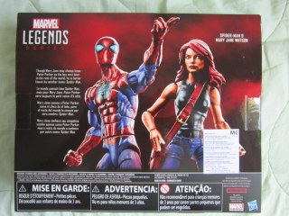 Marvel Legends TRU Toys R Us Exclusive Spiderman Peter Parker Mary Jane Watson 2 pack box set Homecoming MCU movie comic Avengers